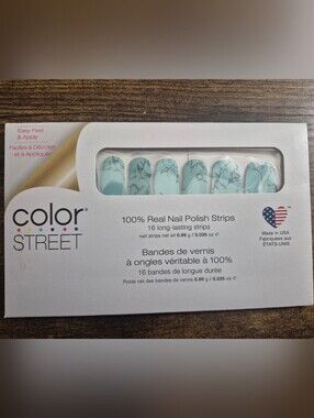 Color Street Peel And Stick Nails In MOJAVE TURQUOISE